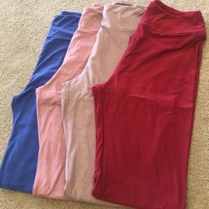 LulaRoe OS solid leggings